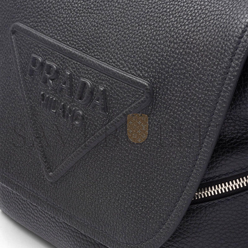 PRADA LEATHER BAG WITH SHOULDER STRAP 2VD056 (22*22*12cm) 